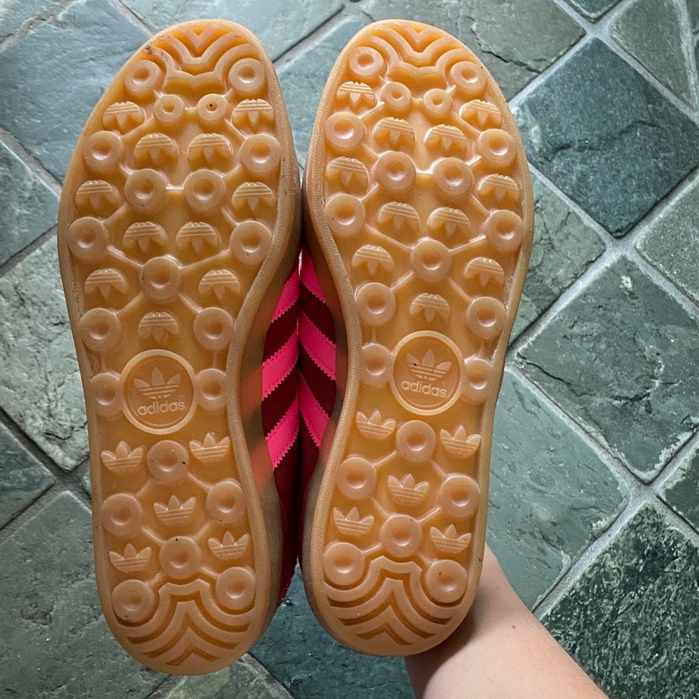 Adidas Fuchsia and Burgundy Sneakers - Picture 3 of 4